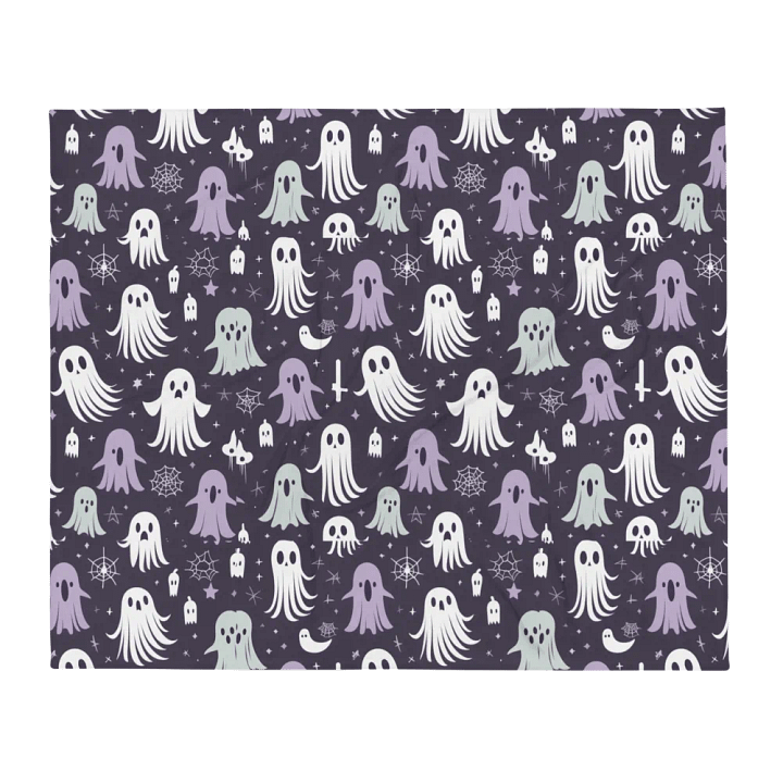 Cute and cozy ghosts blanket product image (1)