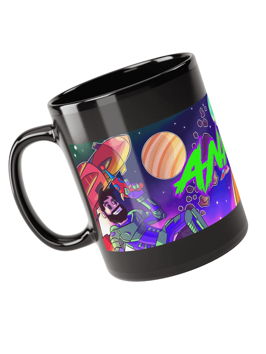 King Retro Raider Mug - Black product image (3)