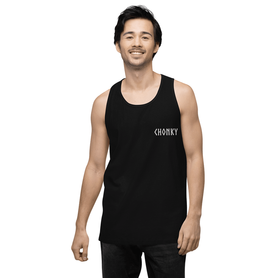 CHONKY - Tank Top Men White Embroidery product image (4)