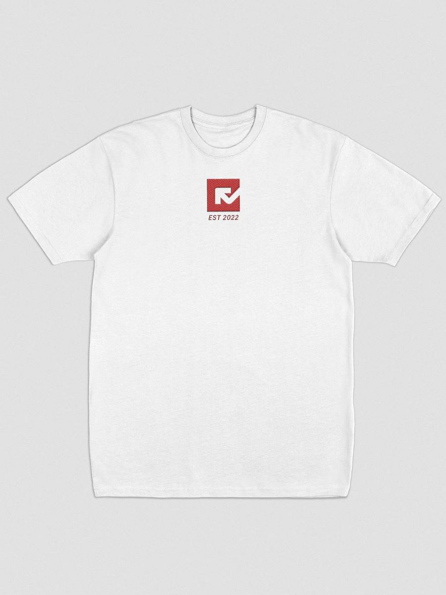 Red JNxrth Embroidered Logo Tee - (Available in 3 colours) product image (1)