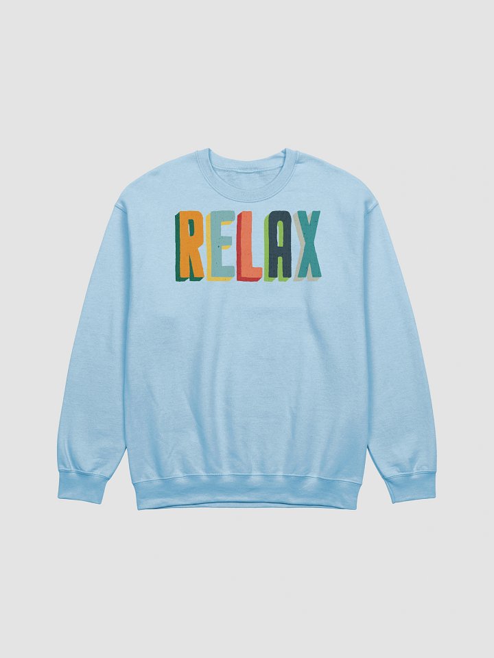 Relax graphic sweatshirt product image (17)