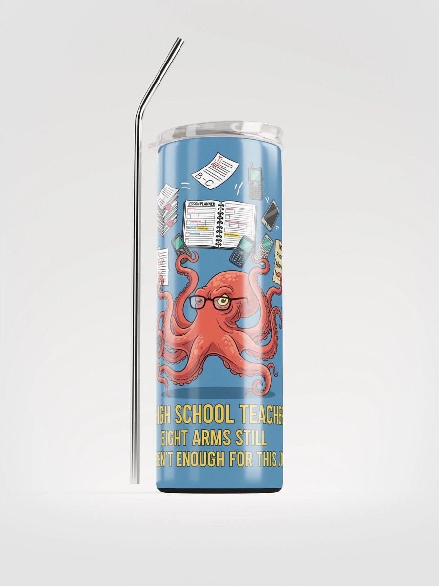 Eight-Armed Teacher Stainless Steel Tumbler product image (1)