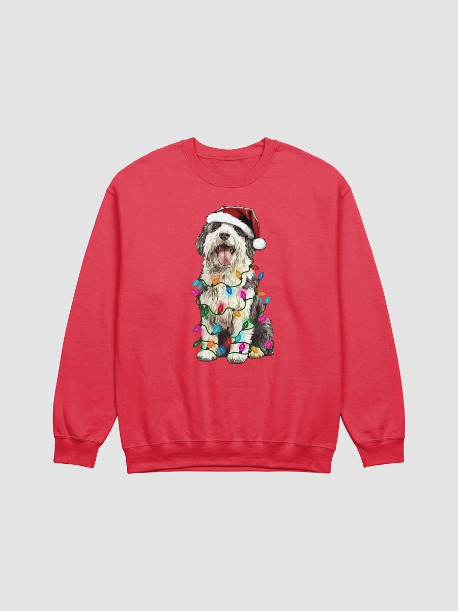 Funny Old English Sheepdog Christmas Sweatshirt product image (22)