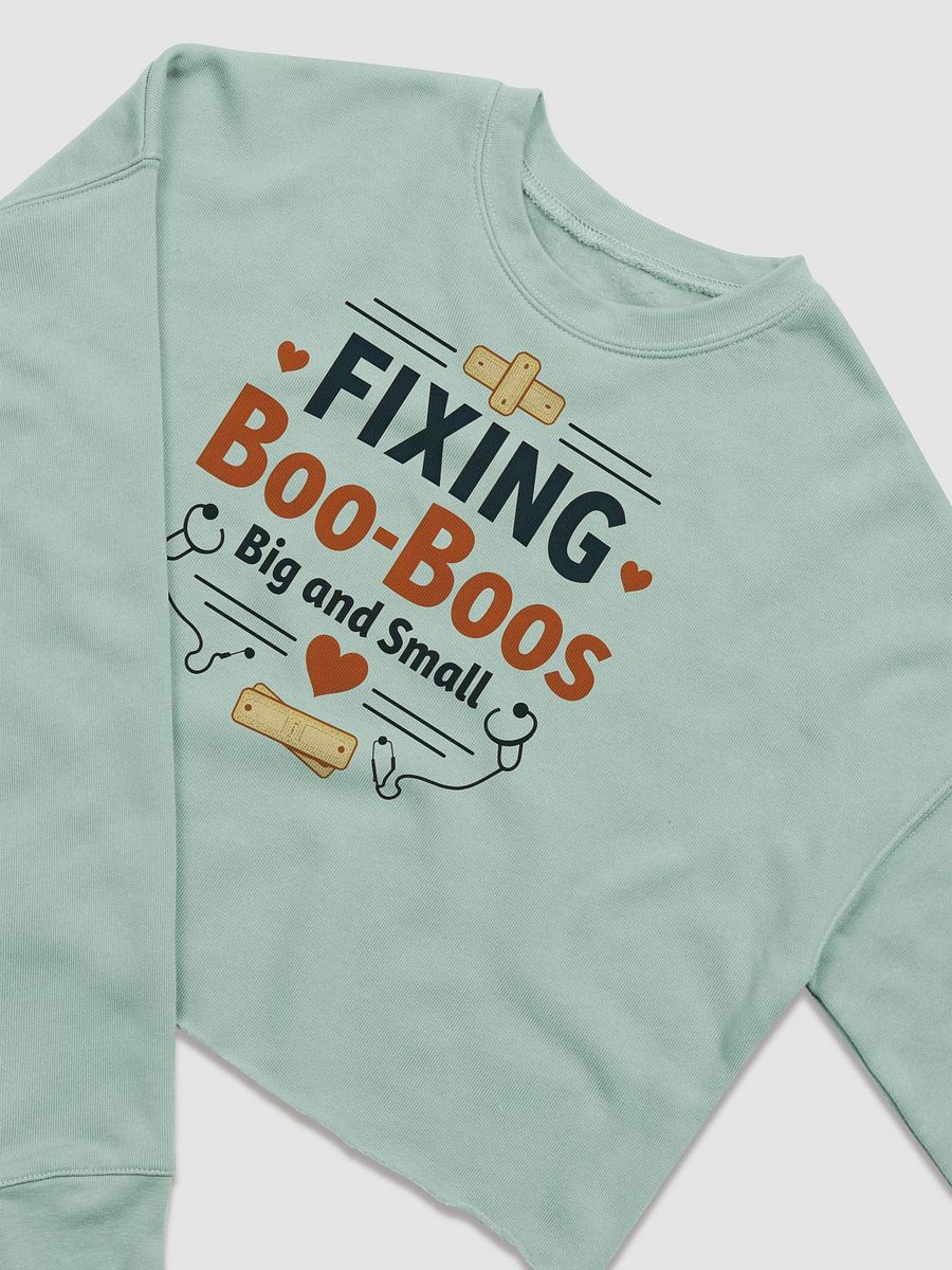 Boo-Boo Fixer Crop Sweatshirt product image (5)