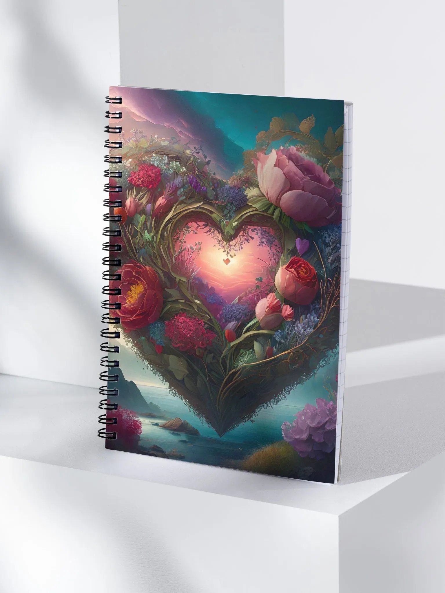 Love Blooms Spiral Notebook product image (4)