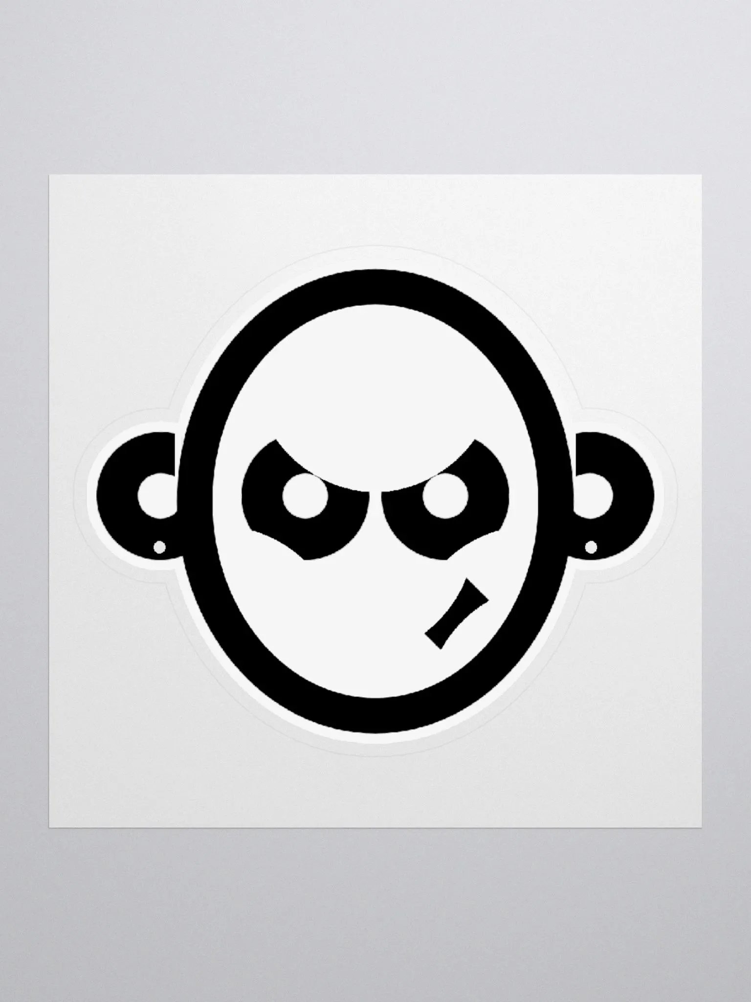 Bald Crazy Stickers product image (1)