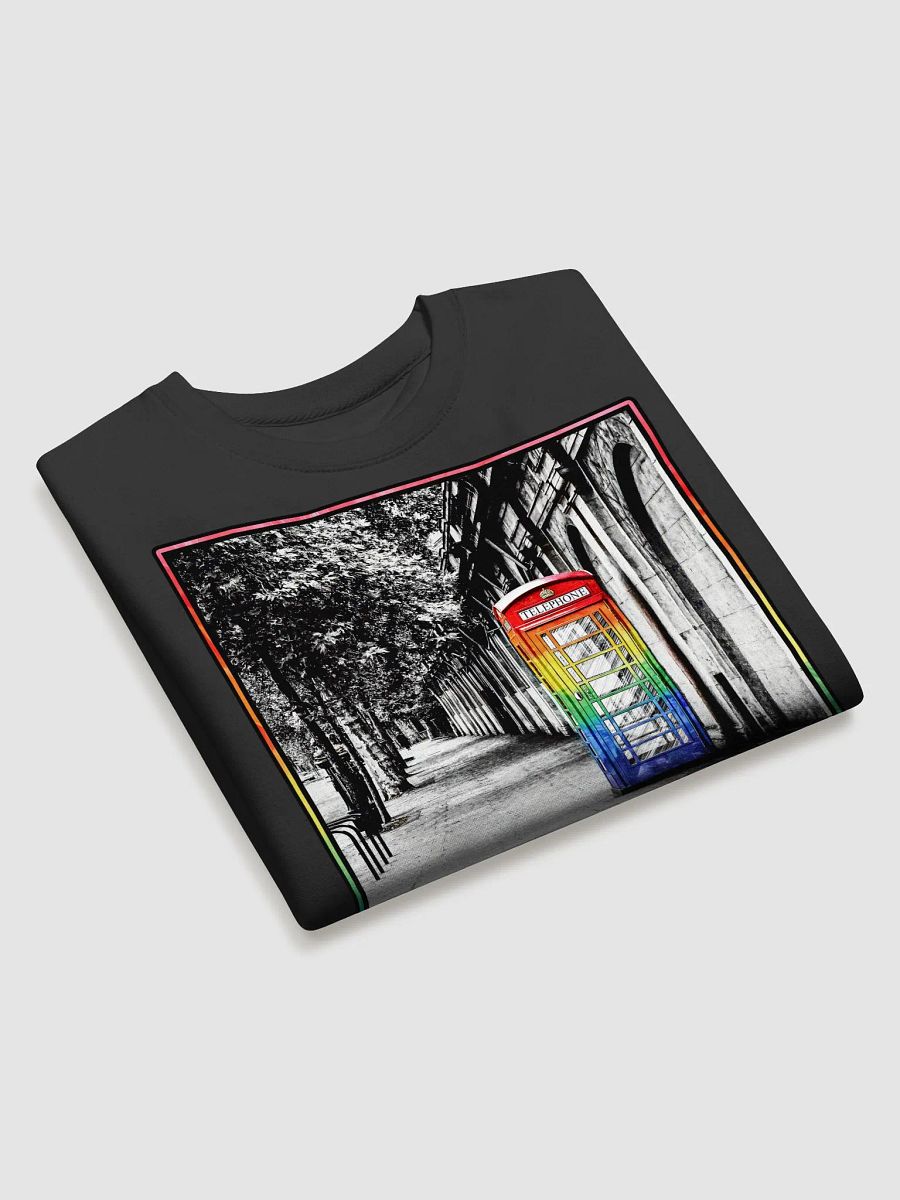 British Telephone Box - LGBTQ Pride Design Sweatshirt product image (15)