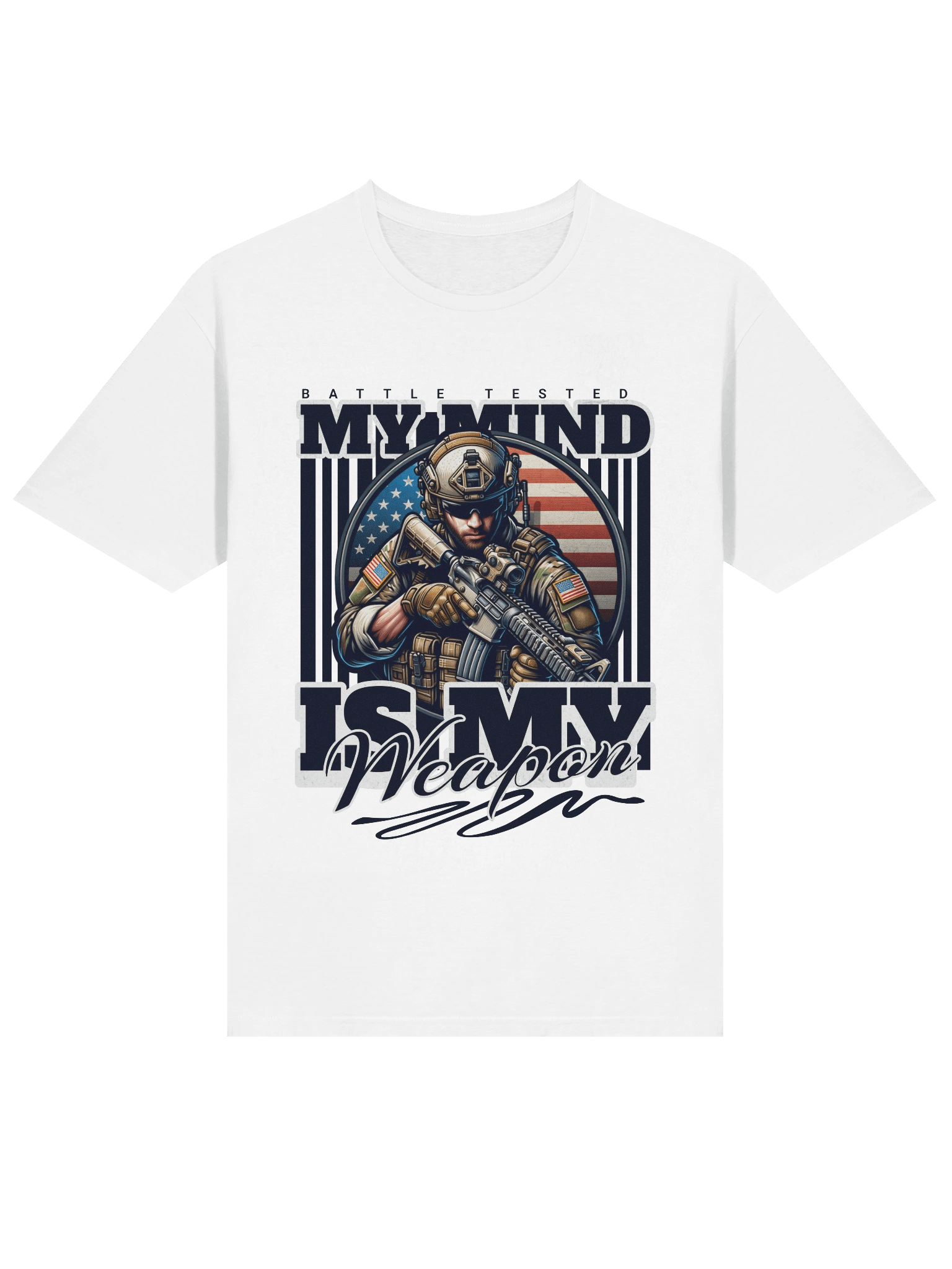 Battle Tested: My Mind Is My Weapon Tee product image (4)