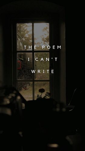 I tried to write you, but words failed me
.
.
.
#originalpoetry #poetrypost #lovepoemsofinstagram #elyndesireepoetry