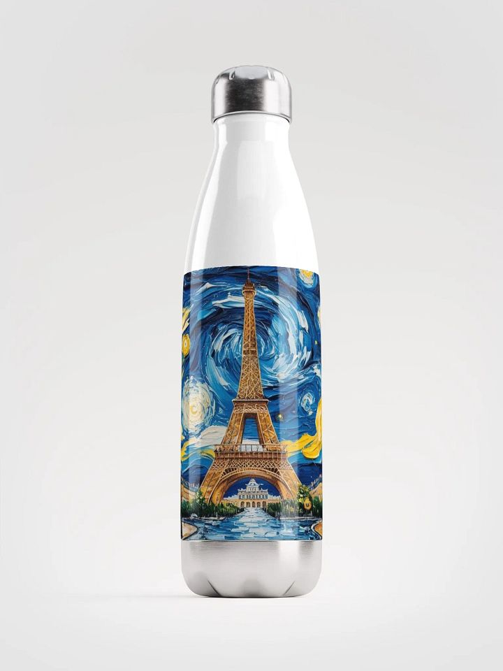 Van Gogh Style Paris Water Bottle product image (1)