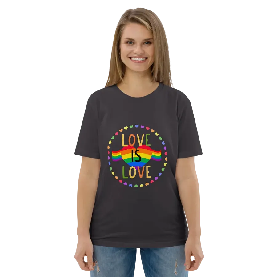 Rainbow Love Is Love T-Shirt product image (139)