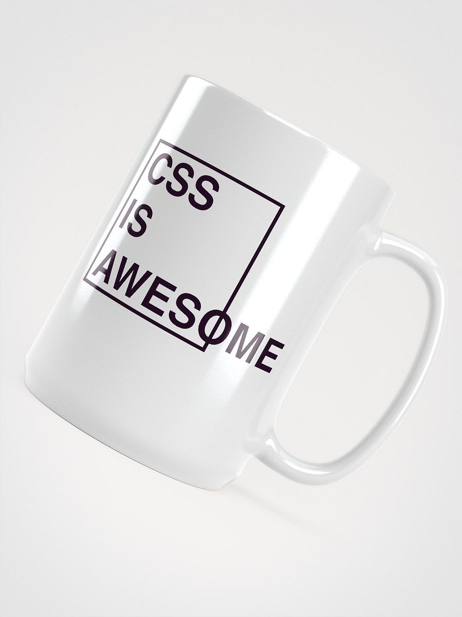 CSS Is Awesome (Until You Try It): White Glossy Mug product image (4)