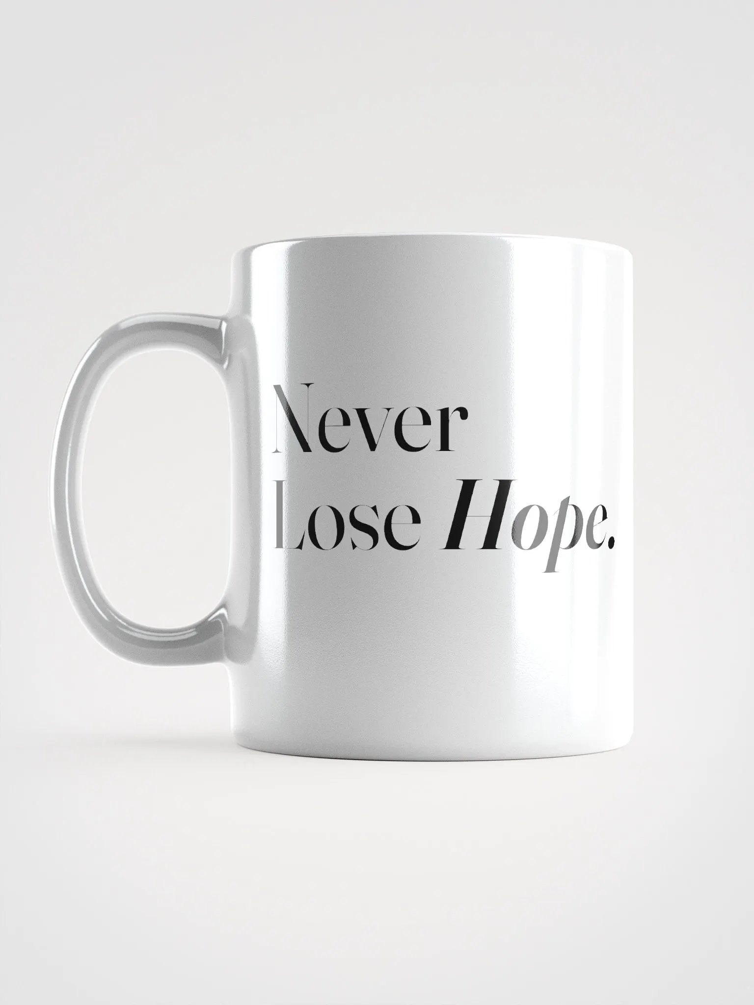 Never Lose Hope & Trust The Results - White Mug product image (4)