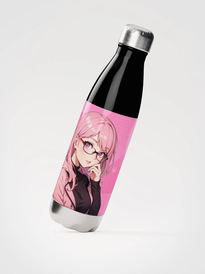 (PINK WAIFU) K Stainless Steel Water Bottle product image (2)