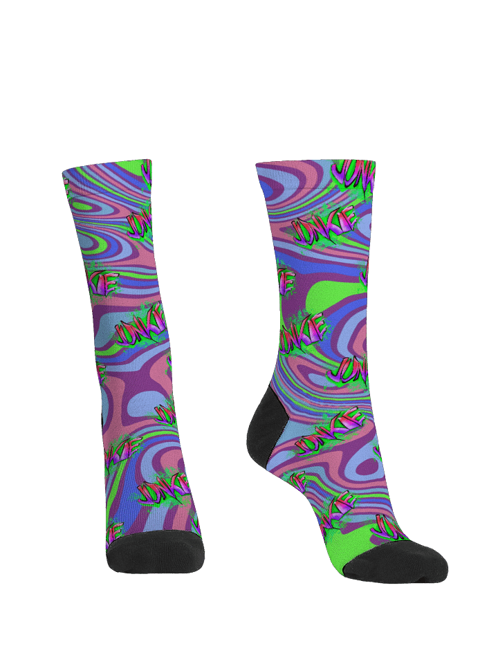 "Graffiti Surge" - Junkie Project Socks product image (2)