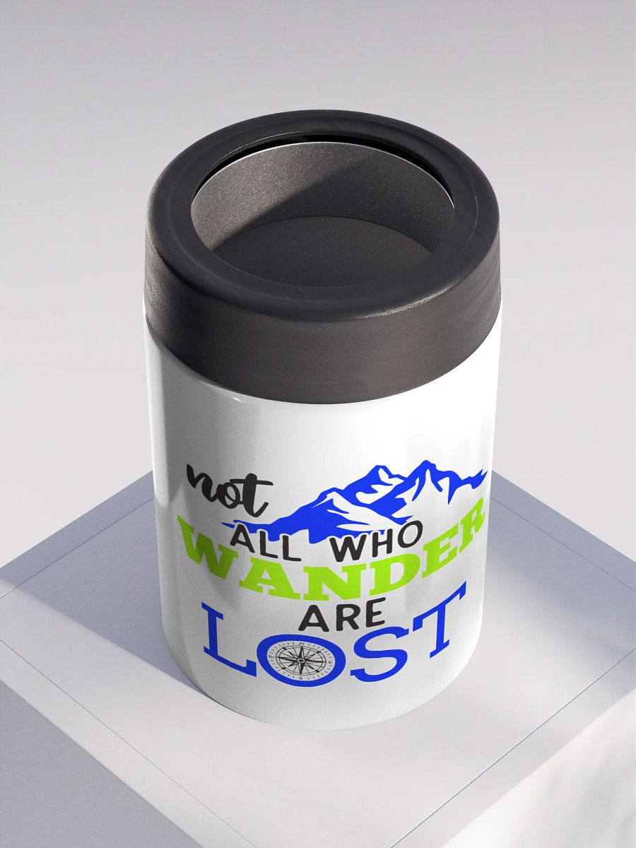 Not All Who Wander Are Lost v2 Stainless Steel Koozie product image (2)