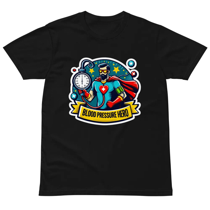 Blood Pressure Hero Unisex Tee product image (3)