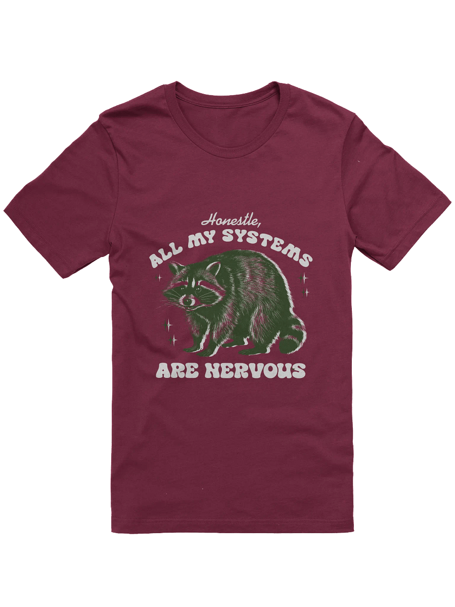 Nervous Systems Raccoon T-Shirt product image (1)