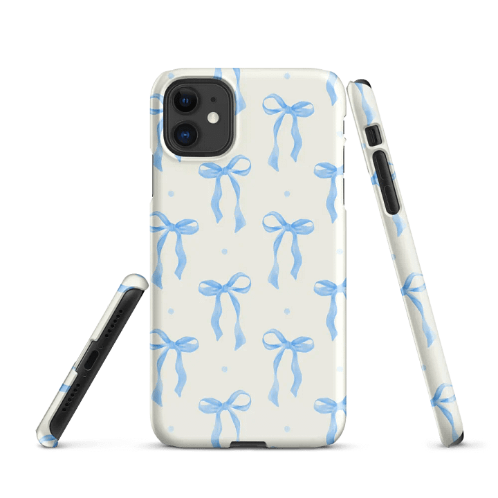 Bowtiful Blue iPhone® Snap Case product image (1)