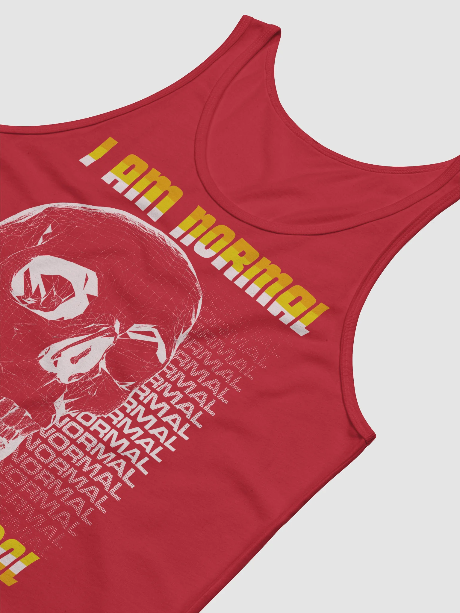 I AM NORMAL AND I AM COOL (TANK TOP) product image (15)