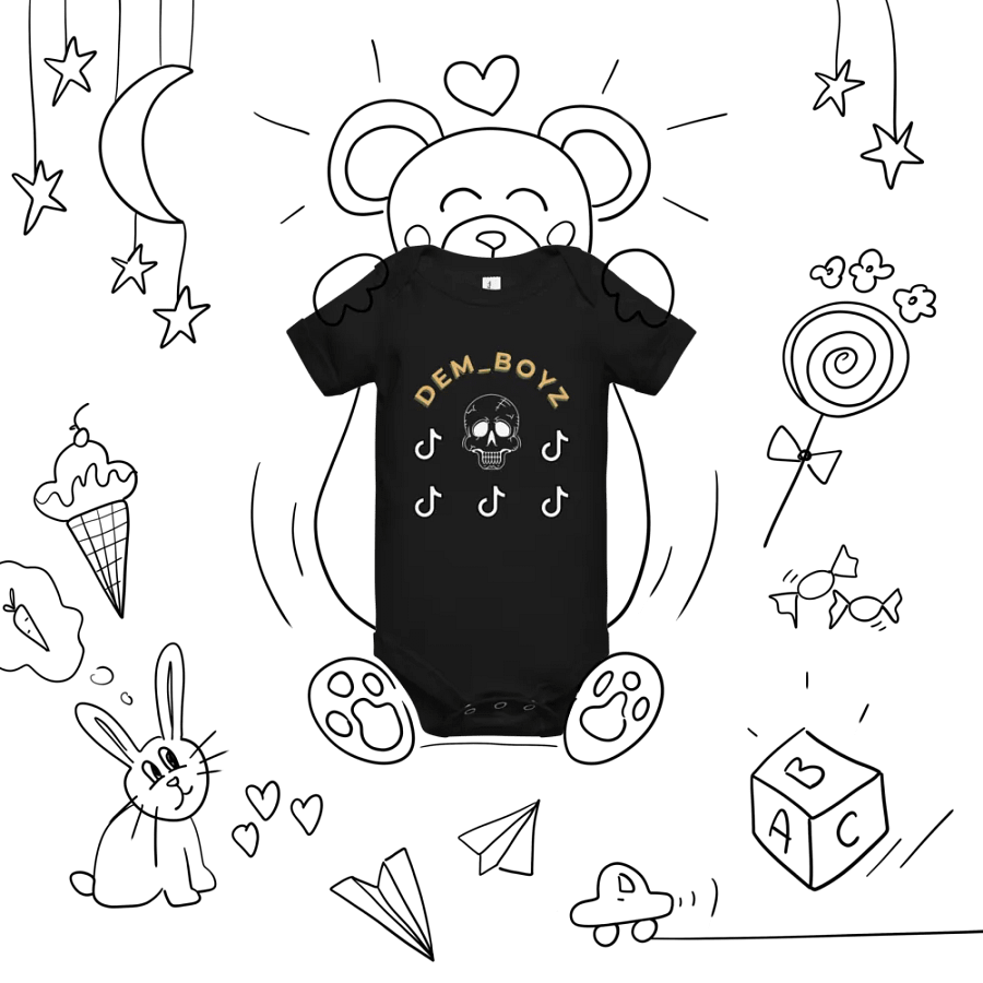 DEM BOYZ Skull Infant Onesie product image (9)
