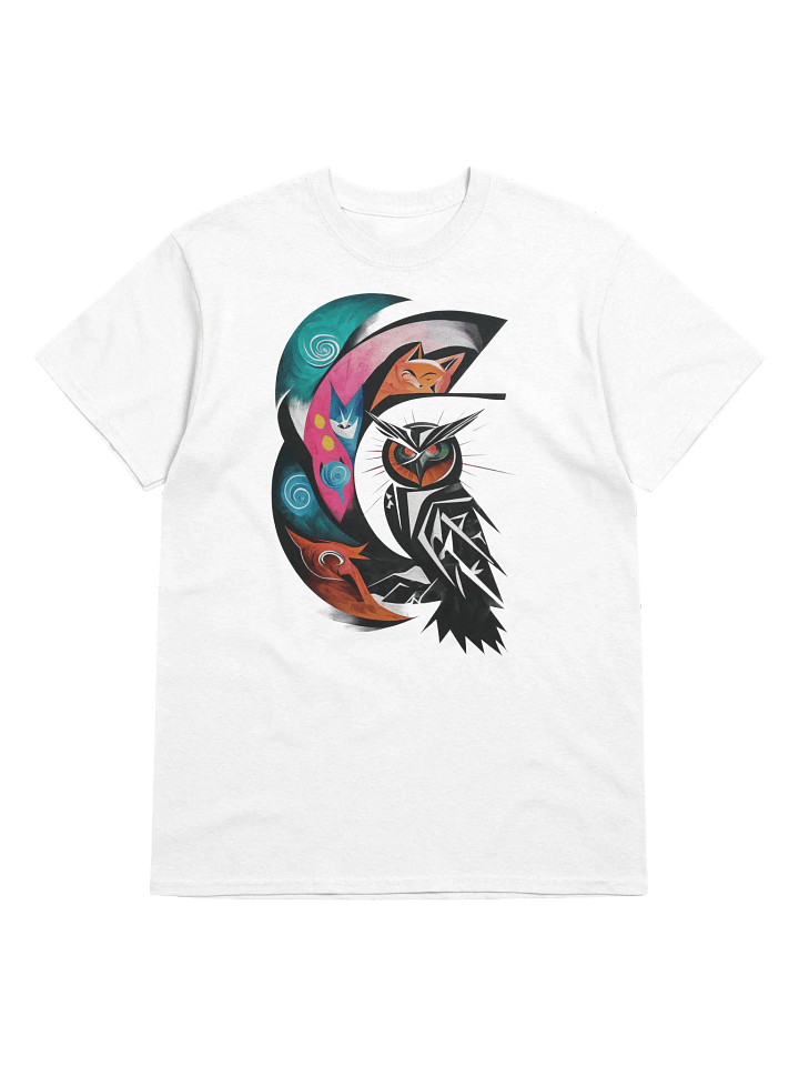 Eclipse Guardian: The Watchful Spirit - Relaxed Streetwear Vibes T-Shirt product image (2)