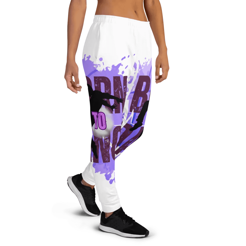 Born to Dance His Silhouette All-Over Print Joggers product image (9)