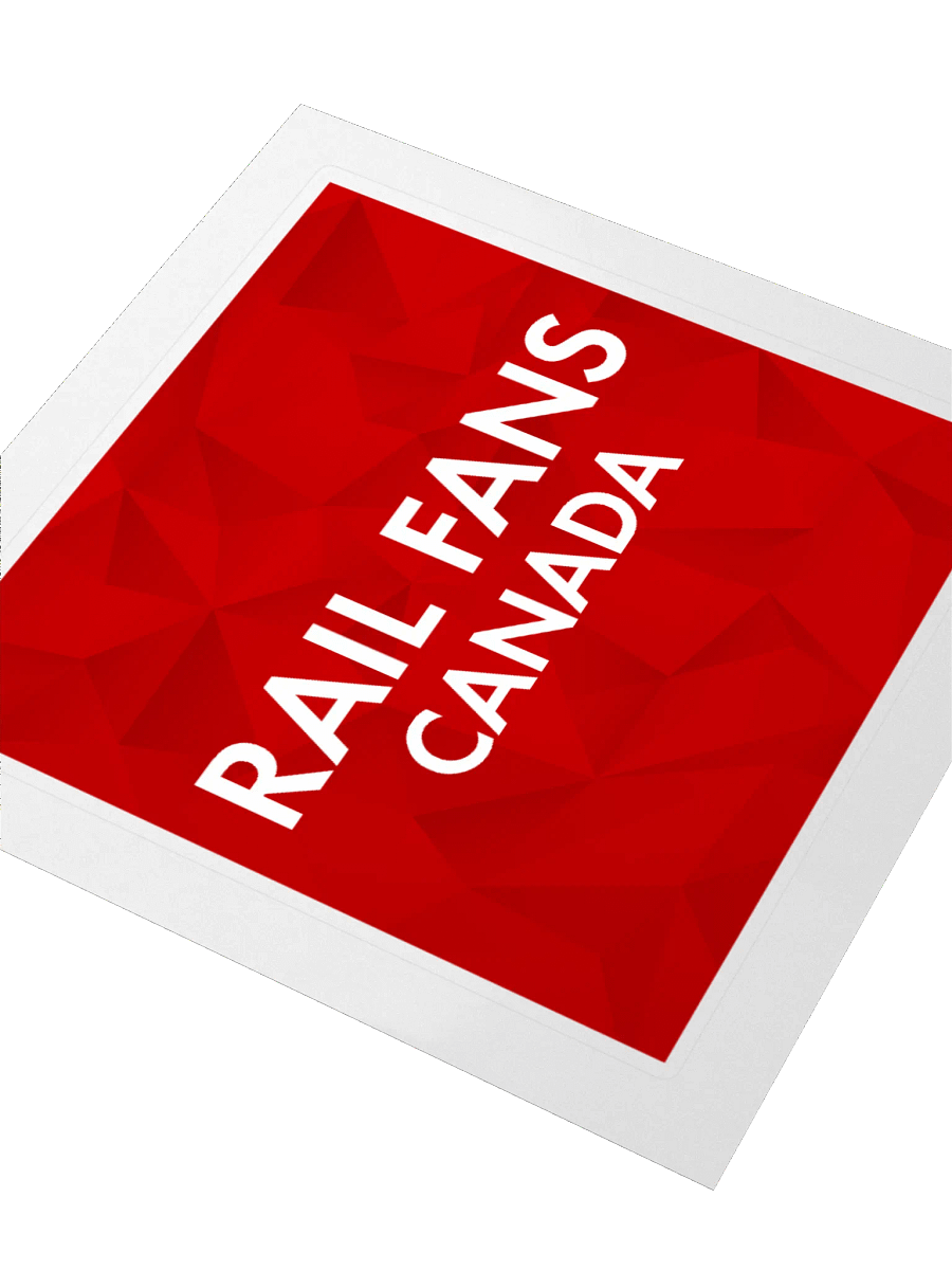 The Rail Fans Canada Geometric Sticker product image (8)