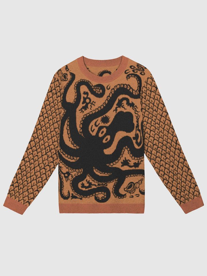 Minoan Octopus - orange product image (1)