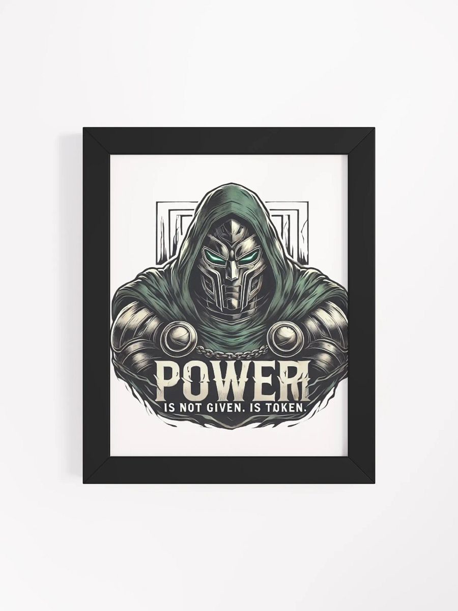 Masked Power Framed Poster product image (4)