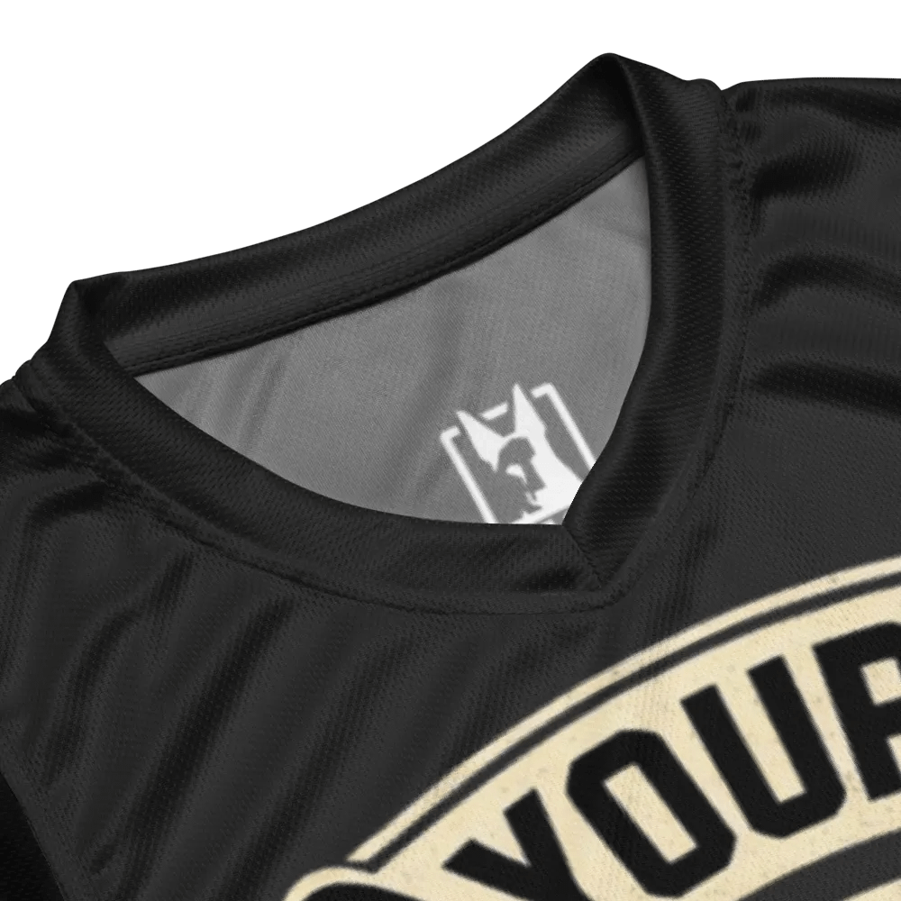 Run Your Dog Not Your Mouth - Unisex Basketball Jersey product image (4)