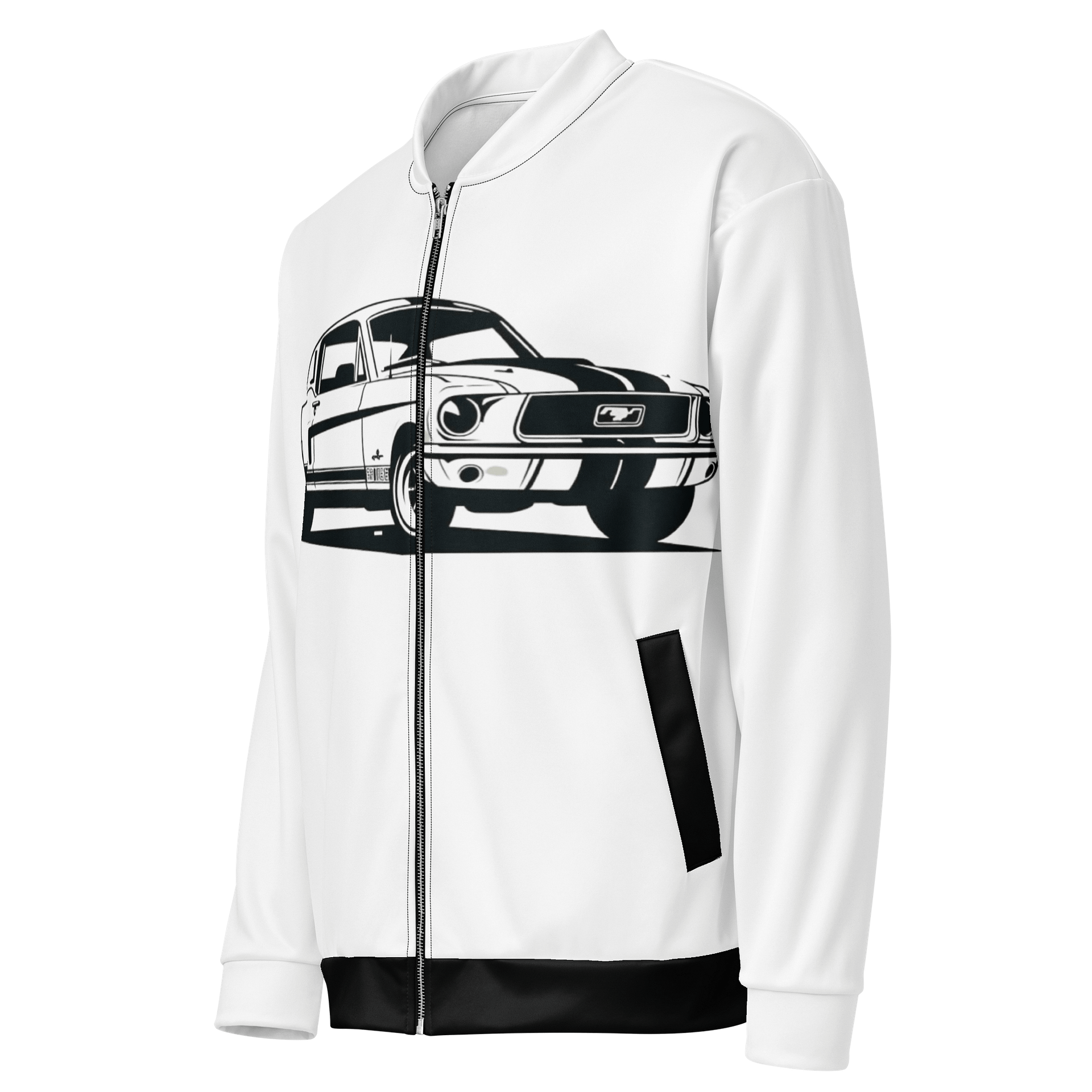 Vintage Vibes All-Over Print Bomber Jacket product image (2)