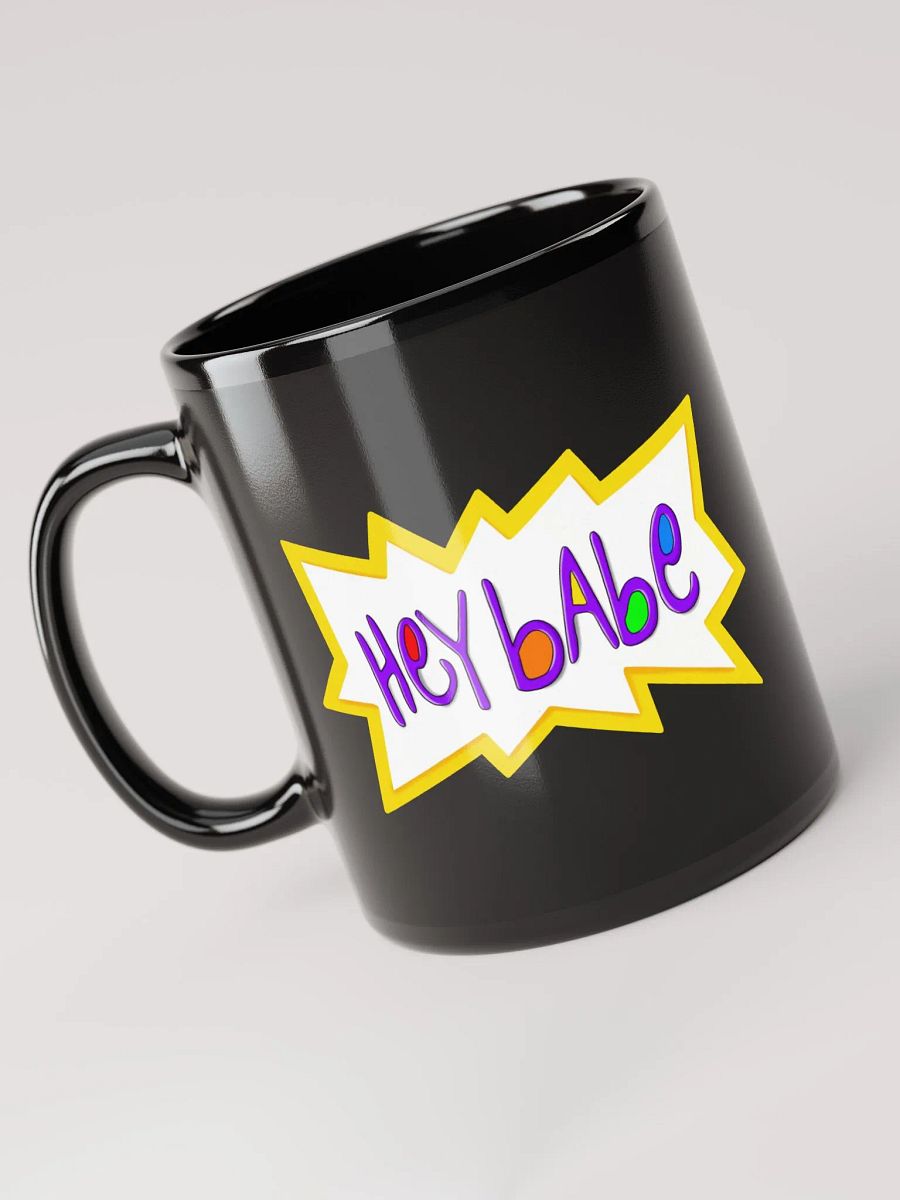 Hey Babe - Black Mug product image (1)