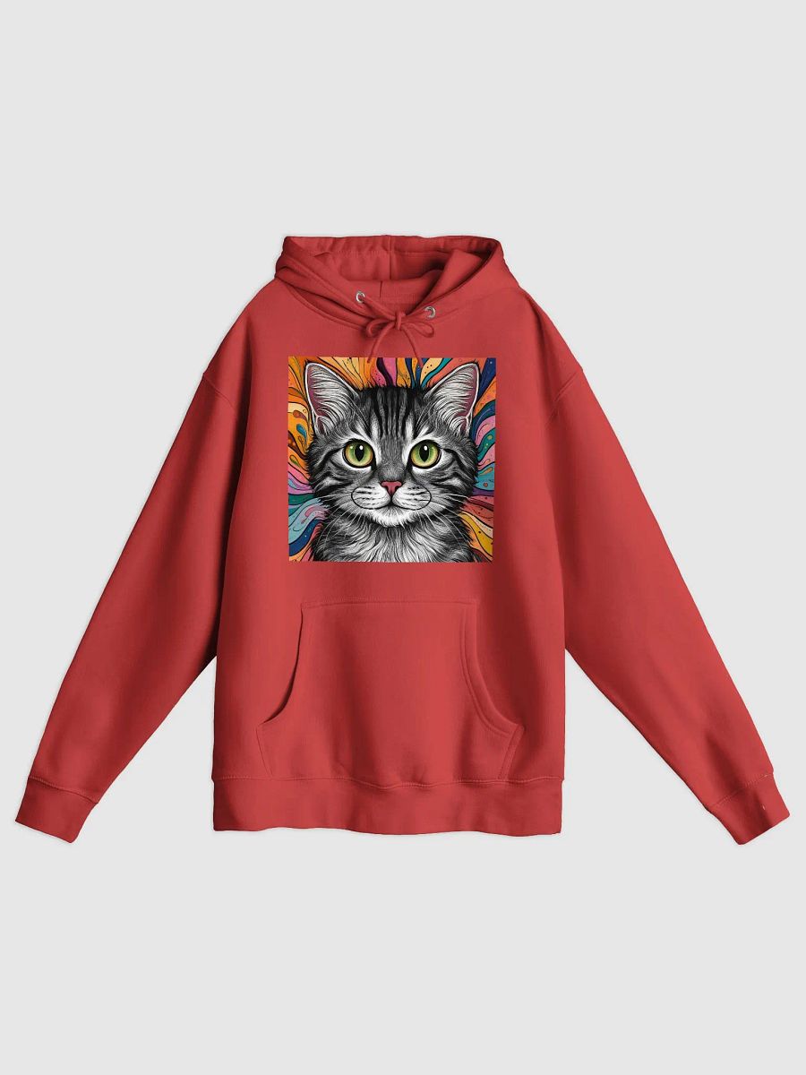Vibrant Feline Dream Hoodie product image (4)