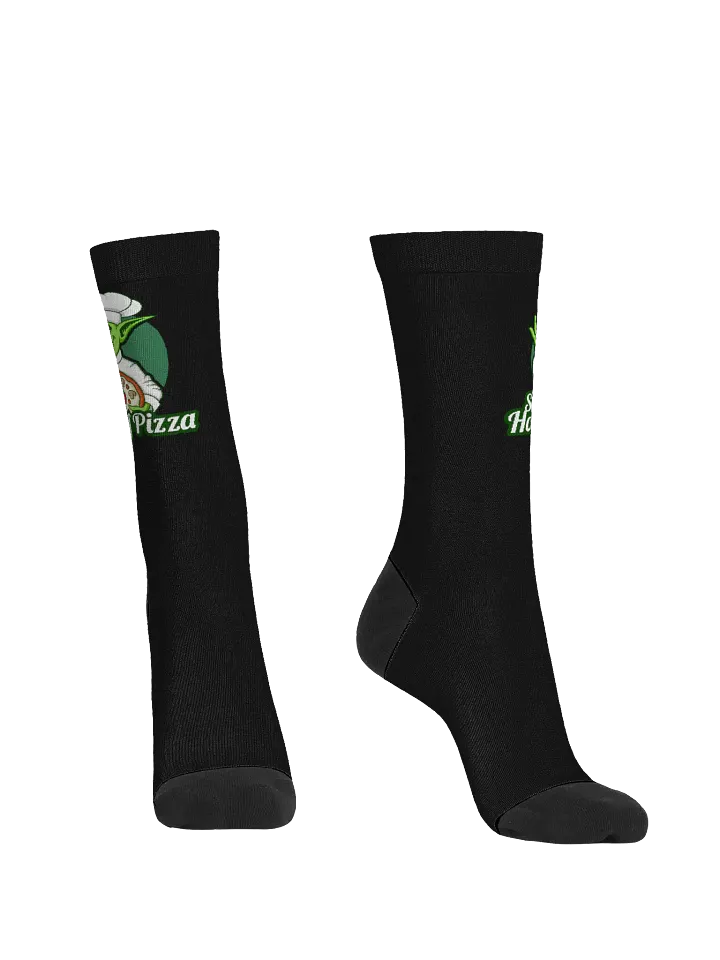 Squee’s House of Pizza Premium Crew Socks product image (2)