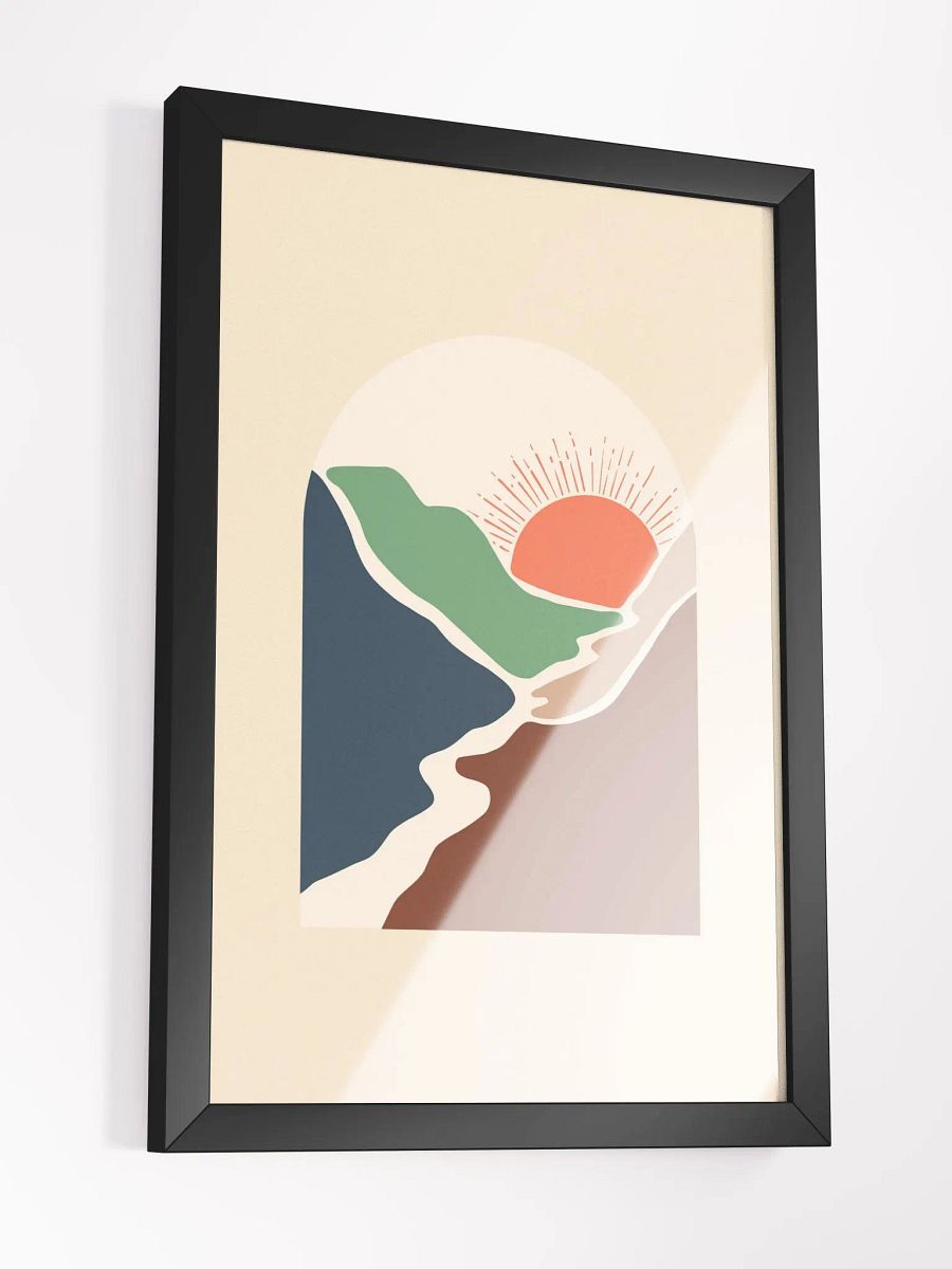 Rising Sun Serenity Framed Poster product image (14)