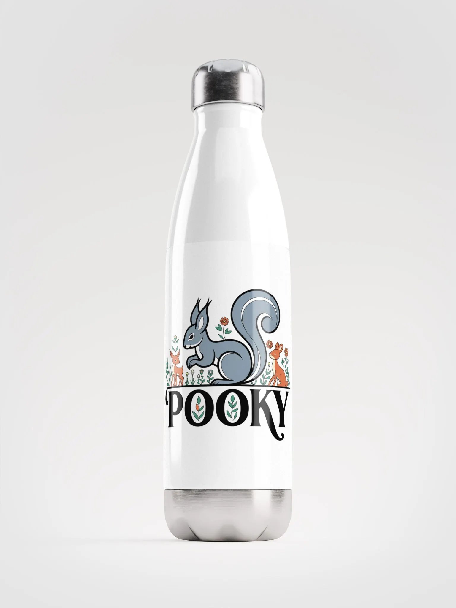 Water Bottle: Pooky with Woodland Friends product image (1)