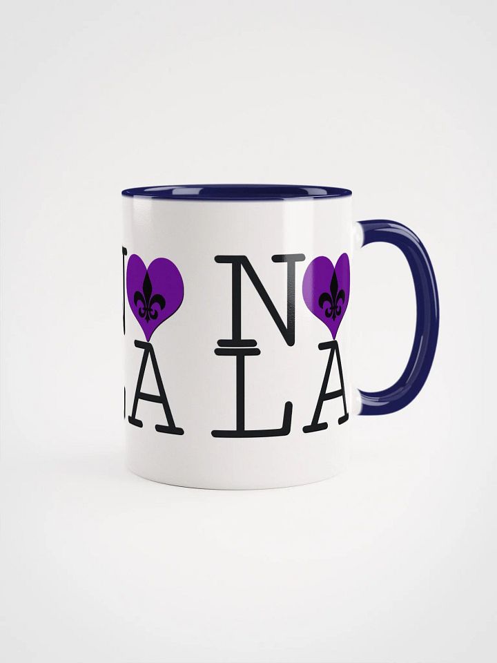 I LOVE NOLA **BIGSHOT COLOR MUG** (PURPLE HEART) product image (1)