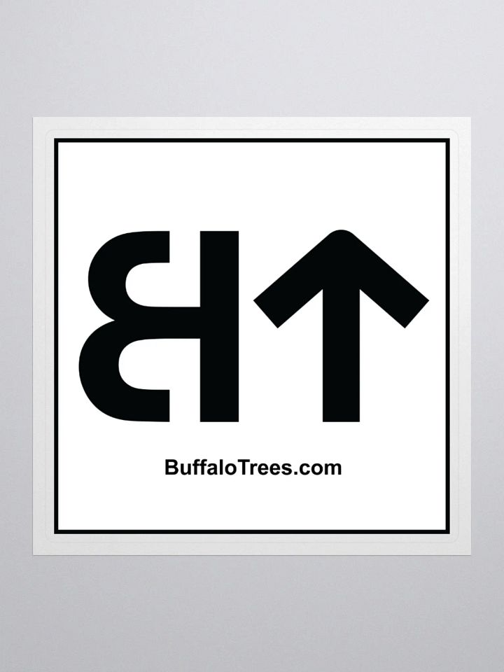 Buffalo Trees Logo Stickers product image (3)