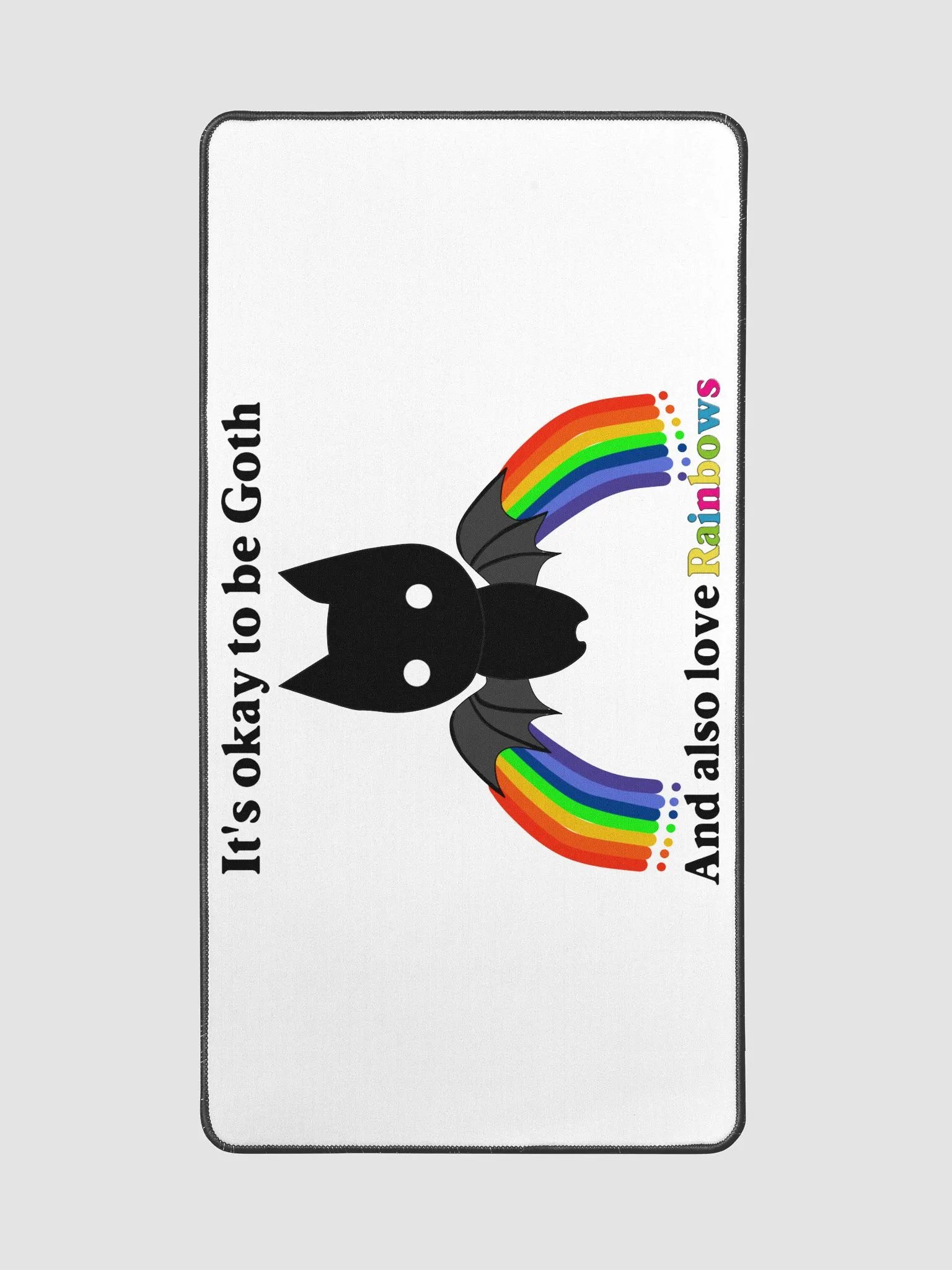 Goth love Rainbow DeskPad! product image (2)