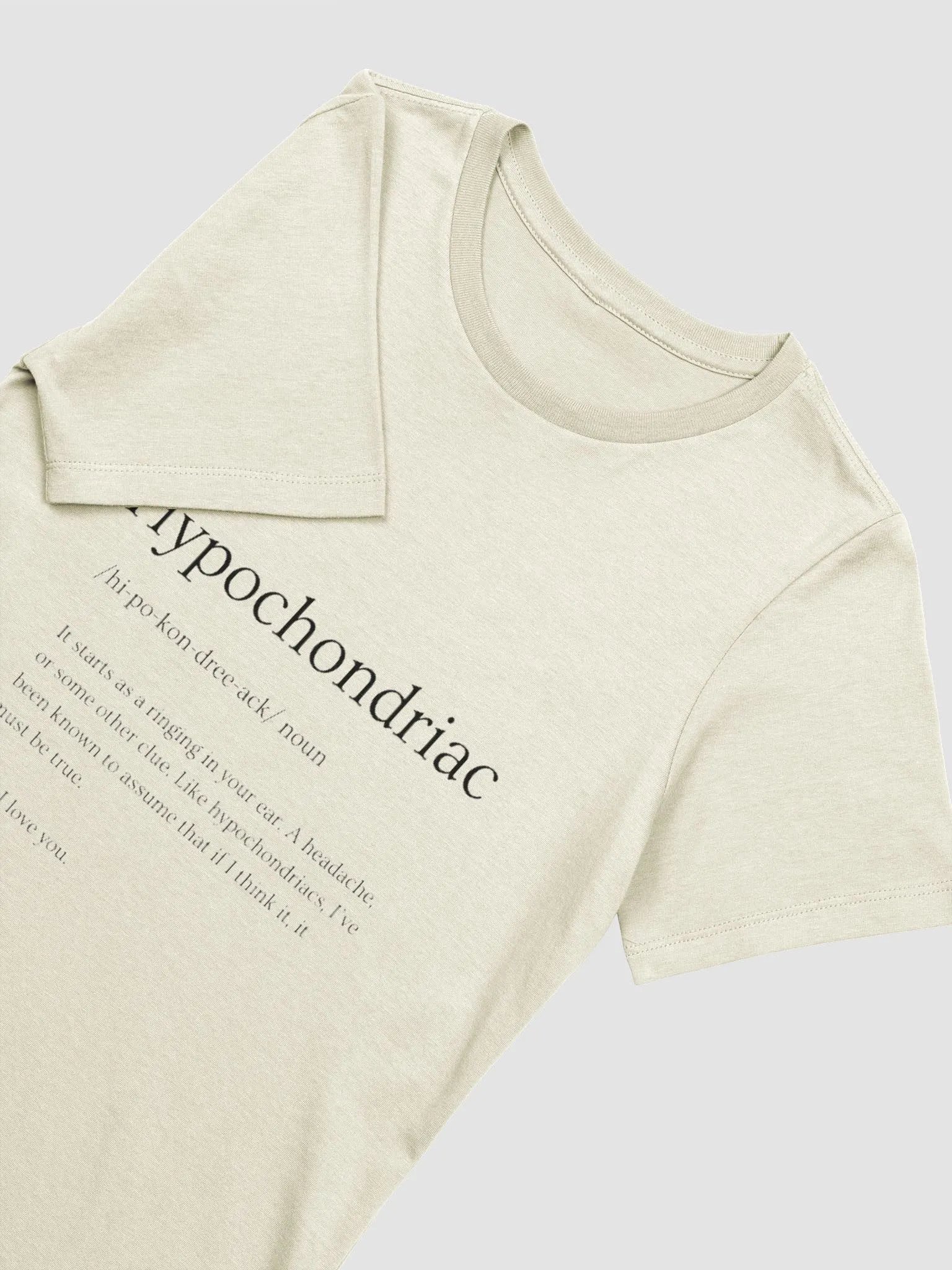 Hypochondriac - Dark Text Women's product image (13)