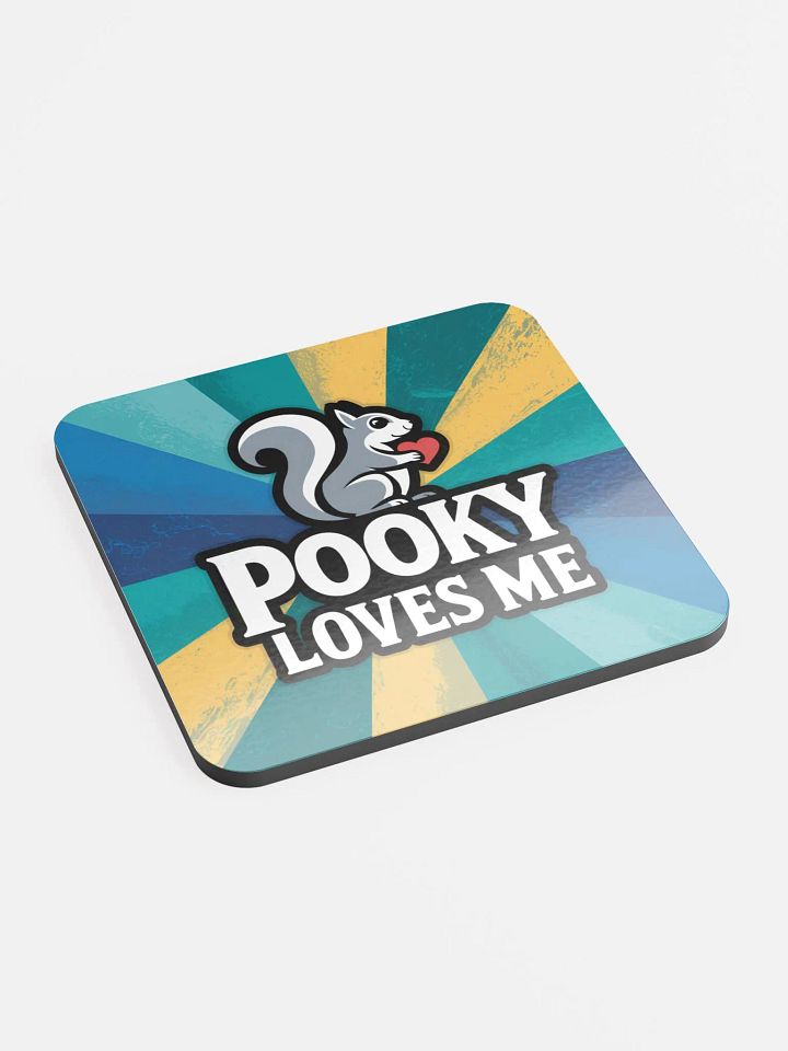 Coaster or micro art piece: pooky loves me product image (2)