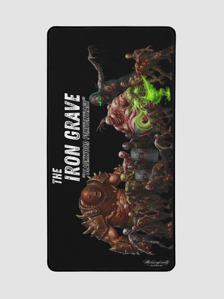 The Iron Grave - Blackwood Penitentiary - The Rotten - Black Desk Mat product image (2)
