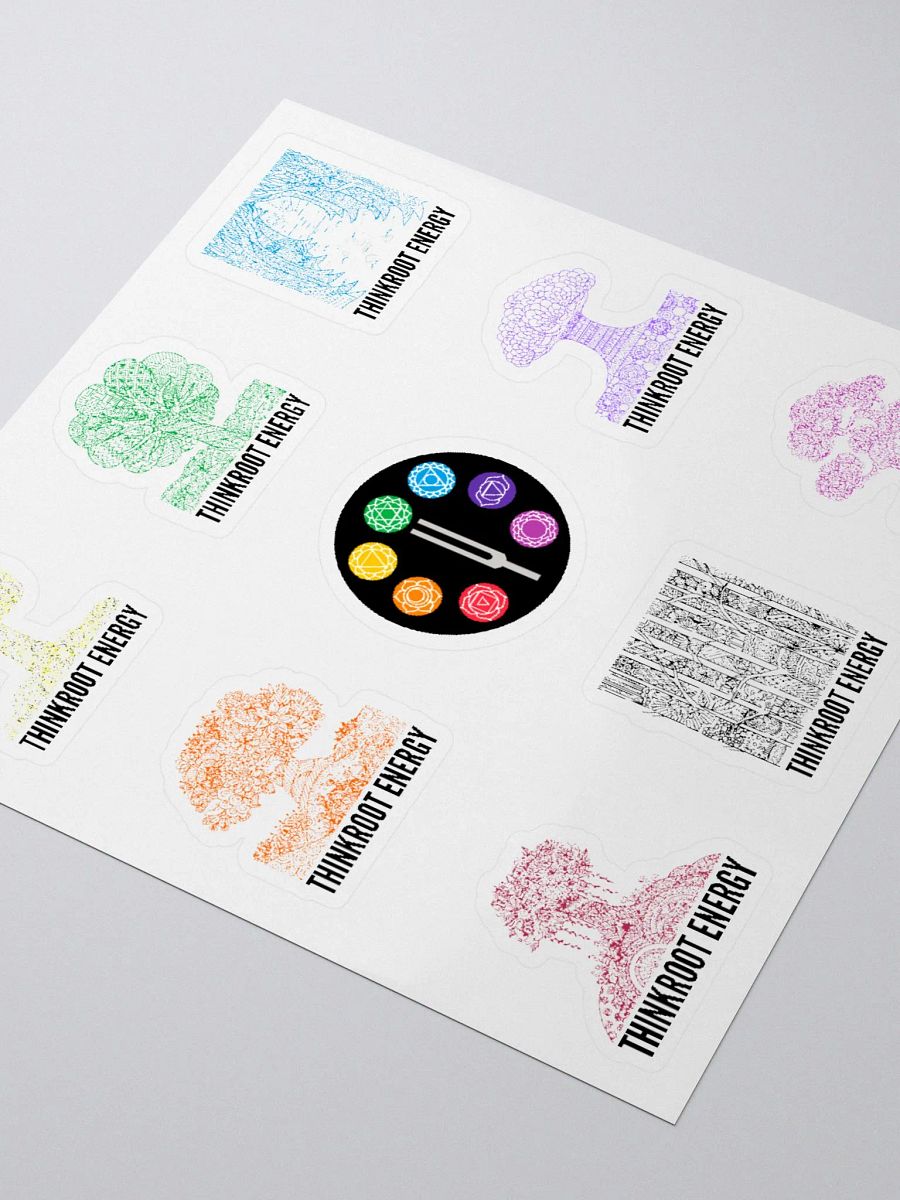 Chakra Tree Sticker Set product image (9)