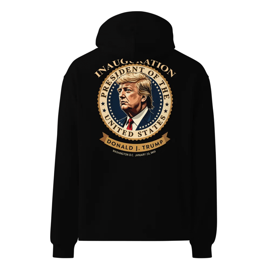 Donald J. Trump Presidential Inauguration Oversized Hoodie product image (7)