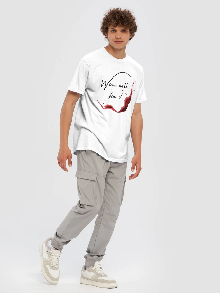 Wine will fix it Heavyweight T-Shirt product image (88)