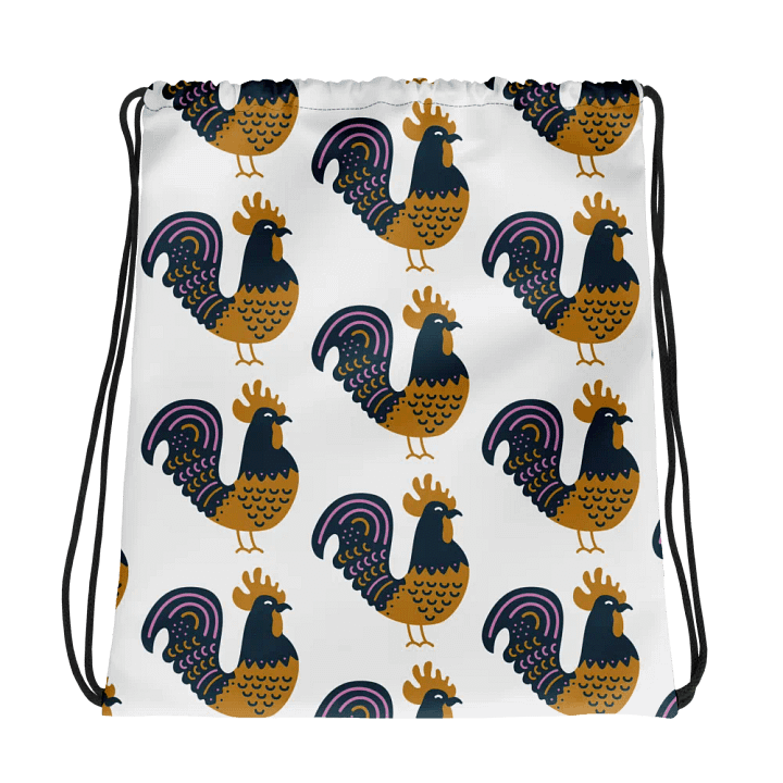 Rooster Drawstring Bag product image (1)