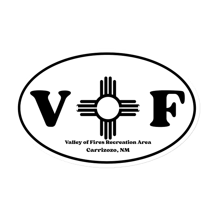 Valley of Fires Oval Magnet product image (2)