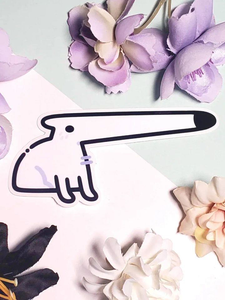 Long Dog Borzoi Sticker product image (2)