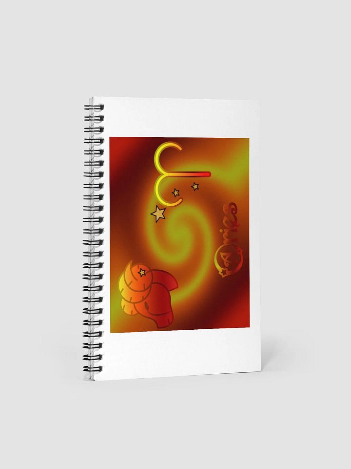 Cosmic Aquarius Spiral Notebook product image (1)